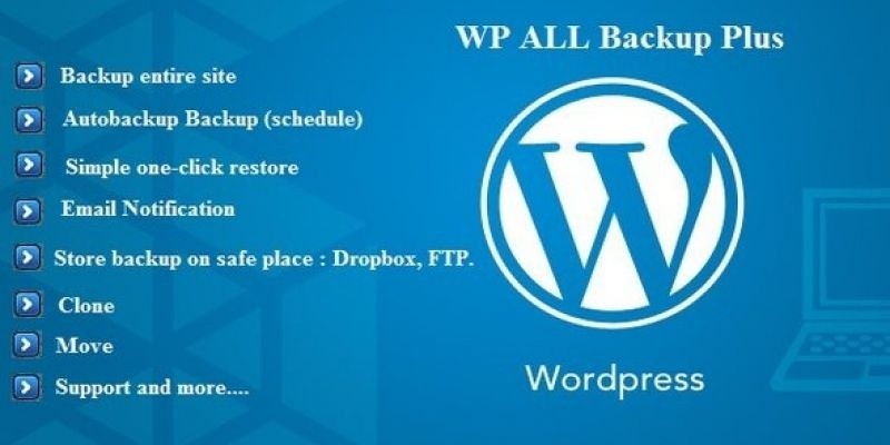 WP All Backup Plus - WordPress Plugin