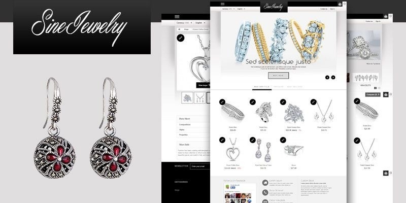 Shine Jewelry - PrestaShop Theme