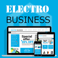 Electronics Business - Responsive Magento Theme