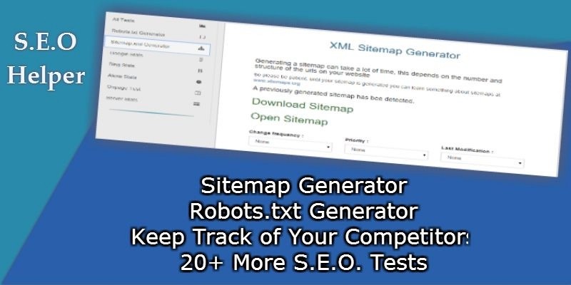 SEO Helper - PHP Script