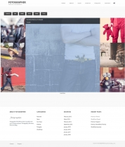 Fotographer - Wordpress Photography Theme Screenshot 3