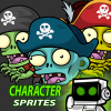 Pirate Zombies 2D Game Character Sprites 11