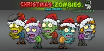Christmas Zombies  2D Game Character Sprites 12 Screenshot 1