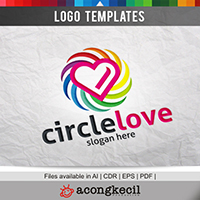 Circle Love - Logo Template