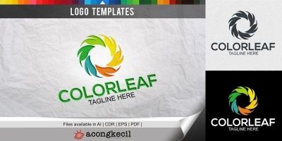 ColorLeaf - Logo Template