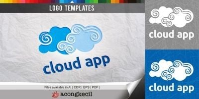 Cloud App - Logo Template