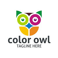 Color Owl - Logo Template