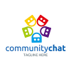community-chat-logo-template