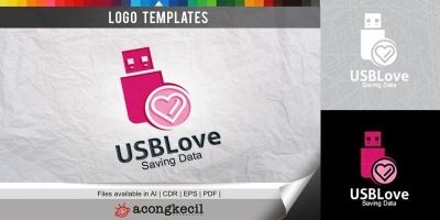 USBLove - Logo Template