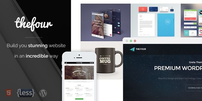 TheFour - Business WordPress Theme