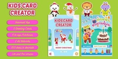 Kids Card Creator - iOS App Source Code