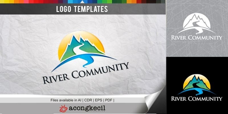 River Community - Logo Template