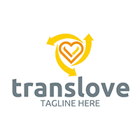 Trans Love - Logo Template