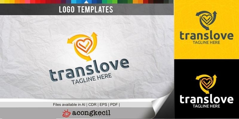 Trans Love - Logo Template