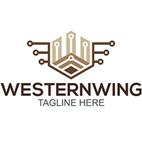 Western Wing - Logo Template