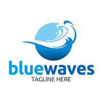 Blue Waves - Logo Template