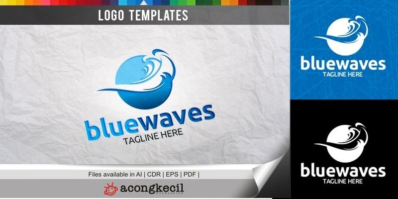 Blue Waves - Logo Template