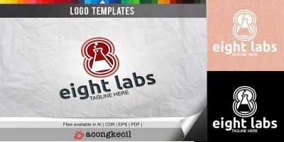Eight Labs - Logo Template