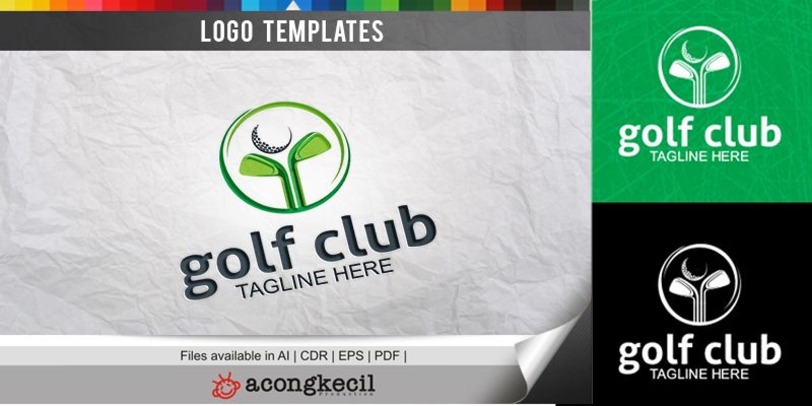 Golf Club - Logo Template