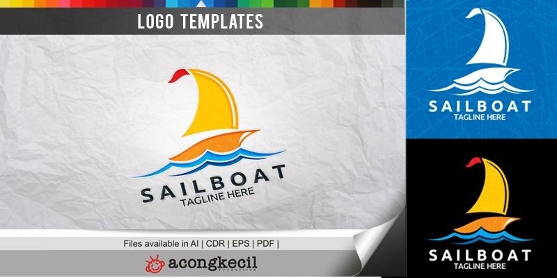 Sailboat - Logo Template