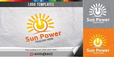 Sun Power - Logo Template