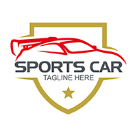 Sports Car - Logo Template