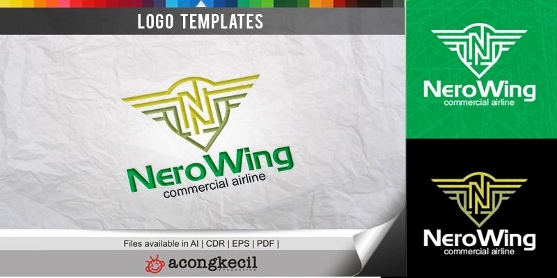 Nero Wing - Logo Template