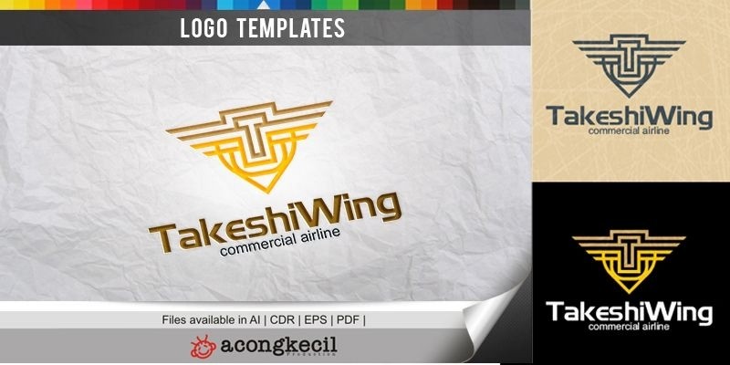 Takashi Wing - Logo Template