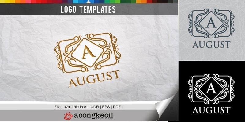 August - Logo Template