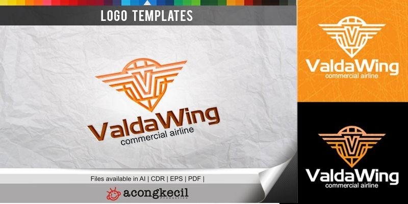 Valda Wing - Logo Template