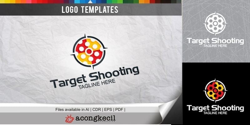 Target Shooting - Logo Template