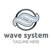 Wave Systems - Logo Template