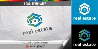 Real Estate V2 - Logo Template