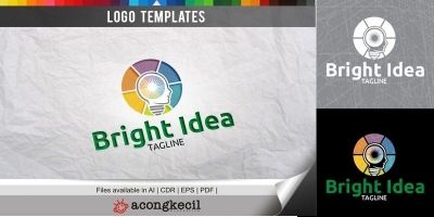 Bright Idea - Logo Template