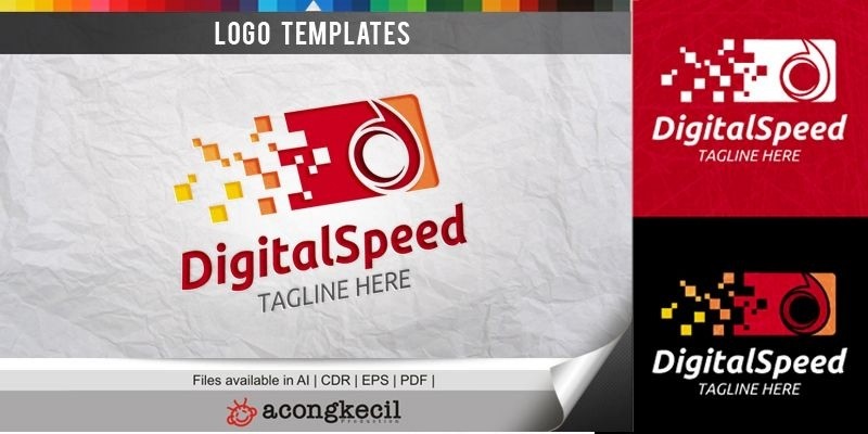 Digital Speed - Logo Template
