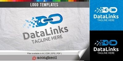 DataLinks - Logo Template