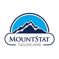 Mount Stat - Logo Template