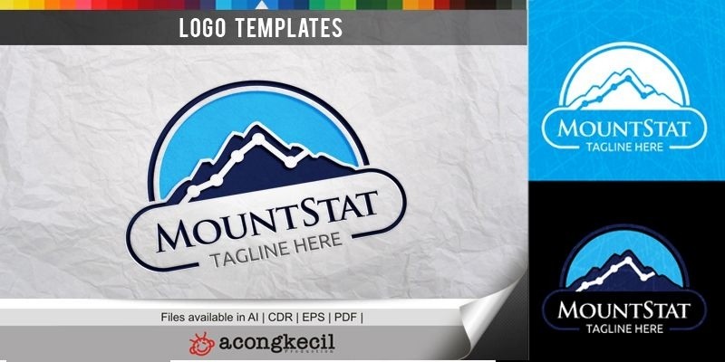 Mount Stat - Logo Template