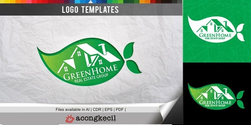 Green Home - Logo Template