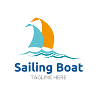 Sailing Boat - Logo Template