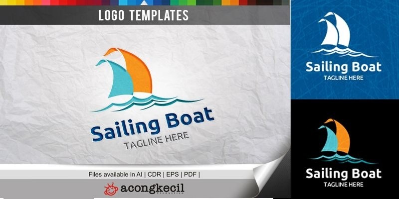 Sailing Boat - Logo Template
