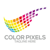 Color Pixels - Logo Template