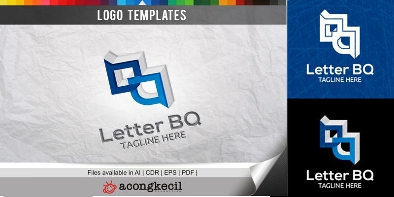 Letter BQ V1 - Logo Template