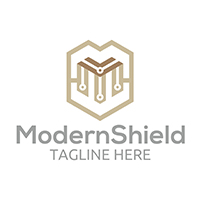 Modern Shield - Logo Template