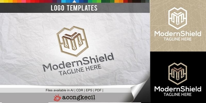 Modern Shield - Logo Template