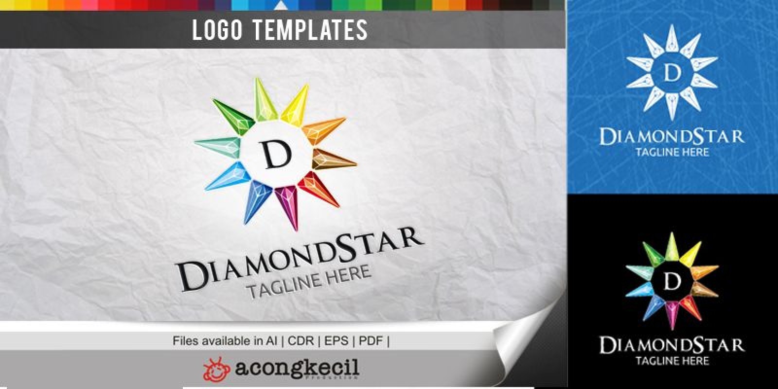 Diamond Star - Logo Template