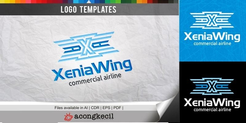 Xenia Wing V2 - Logo Template