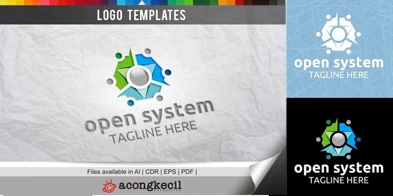 Open System - Logo Template