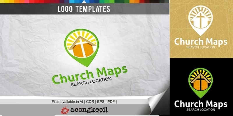 Church Maps - Logo Template