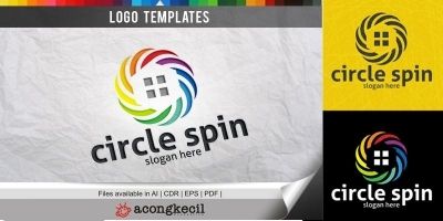 Circle Spin - Logo Template